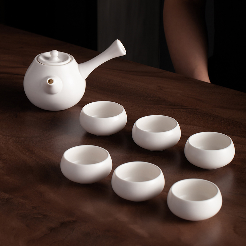 唯都W-S418 茶客行茶具套装中式一壶6杯高清大图