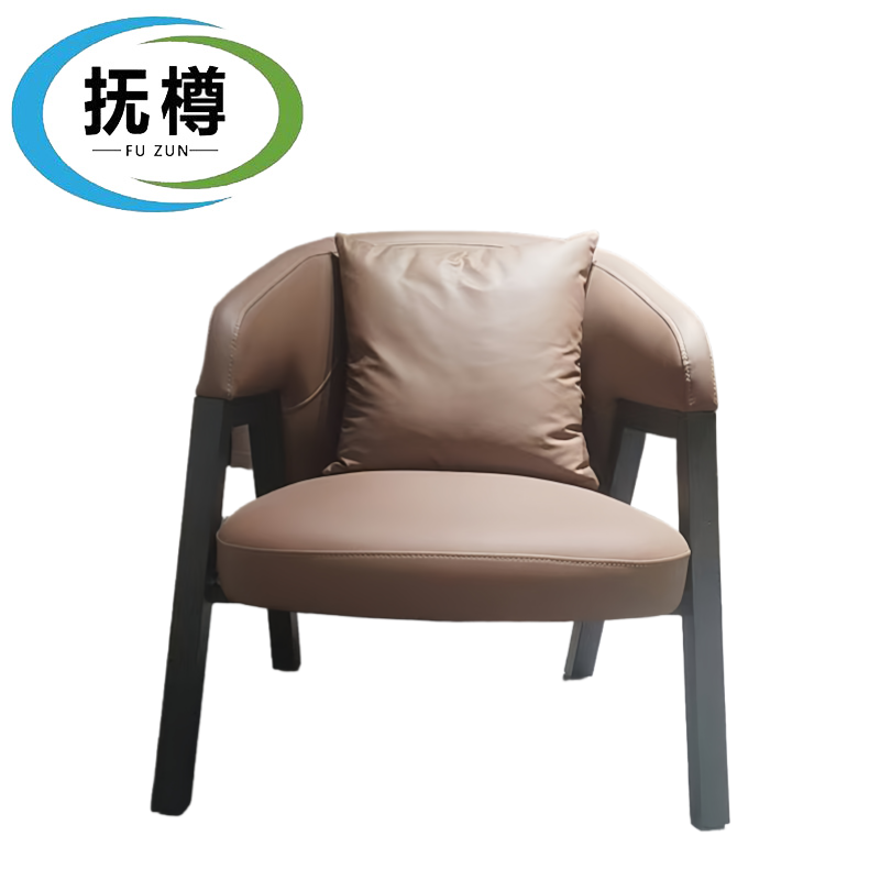 抚樽 办公沙发 单椅72cm 套高清大图