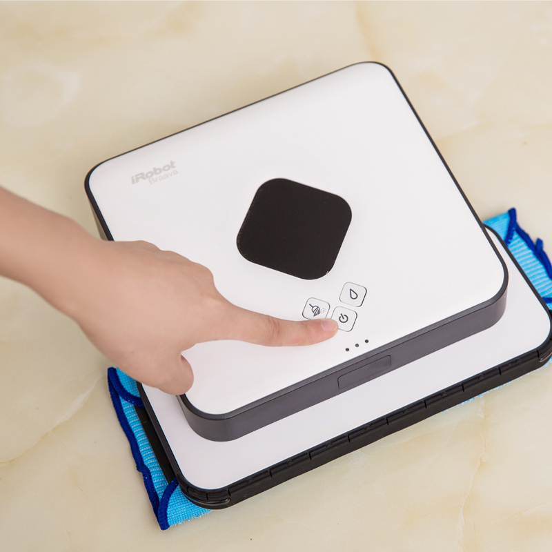美国艾罗伯特 (iRobot)智能擦地拖地机器人 家用小米粒全自动扫地机器人伴侣 Braava381
