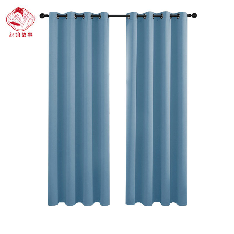织娘故事 窗帘 椰子绒麻定制 米高清大图