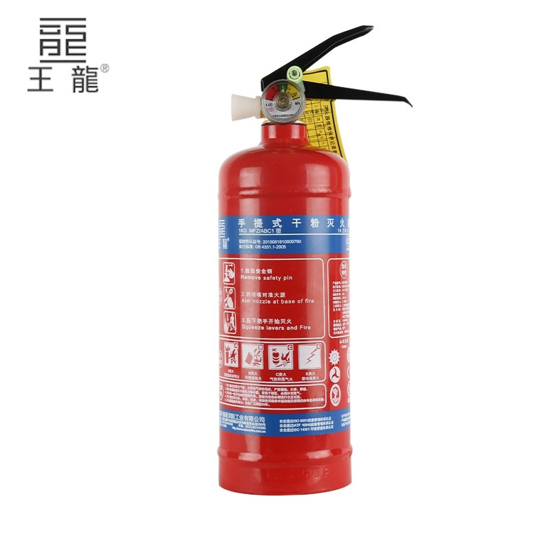 王龍 1kg手提式干粉灭火器 MFZ/ABC1 具