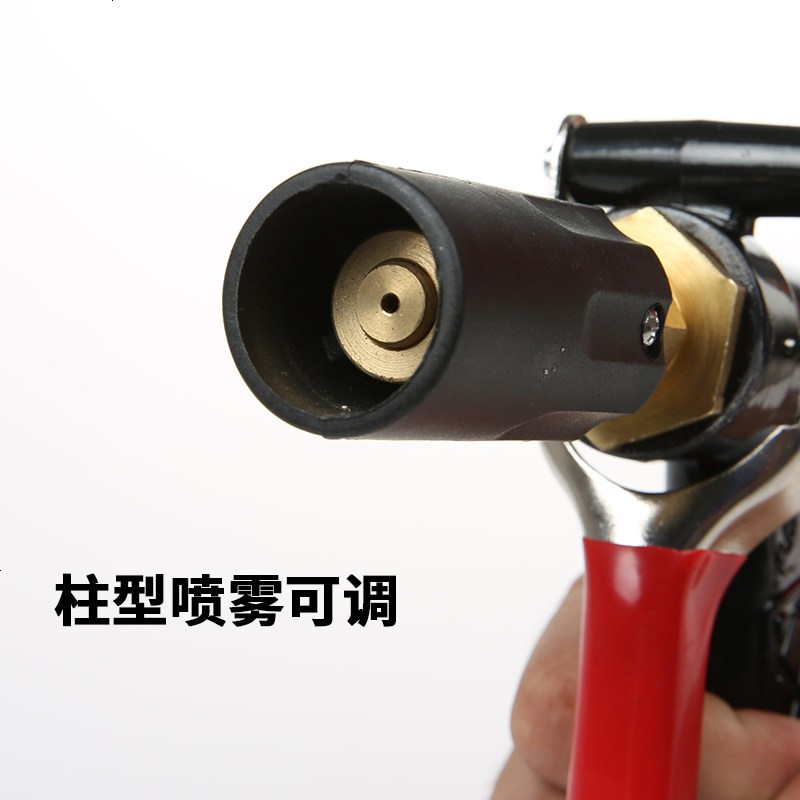 家用高压弯头空清洗水枪扇形 洗车机长杆360度旋转弯杆空枪头