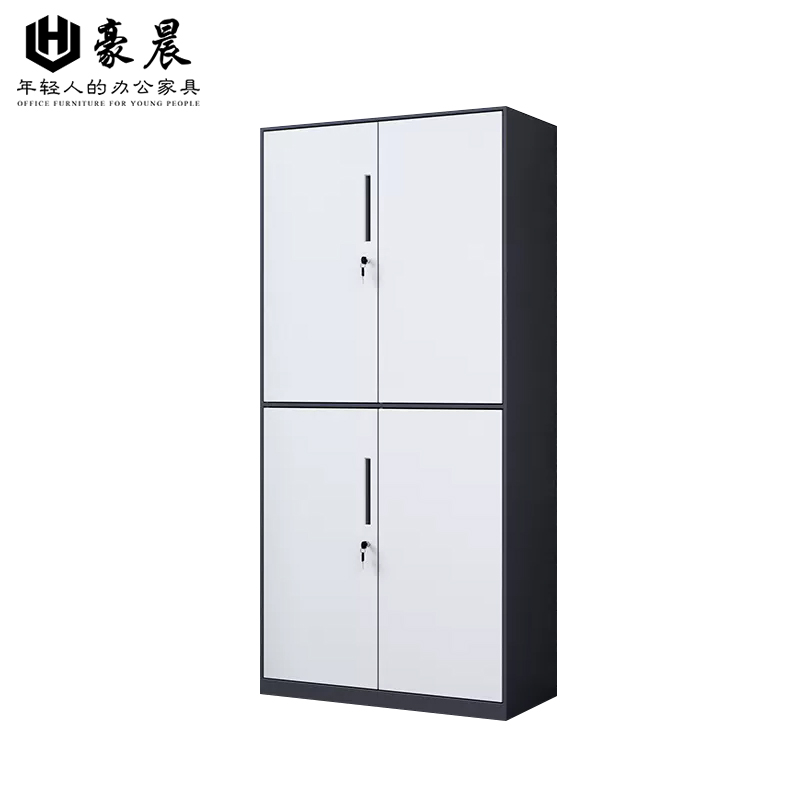豪晨 套色文件柜 (通双节1850*900*400mm)个高清大图