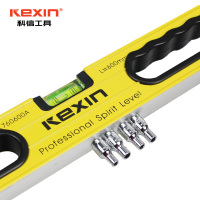 科信(kexin)高精度铝合金强磁水平尺 握手式三用水平尺 1000mm KX761000A