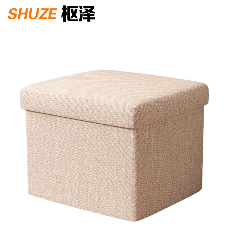 枢泽 收纳凳 收纳箱 38*38*38cm 个高清大图