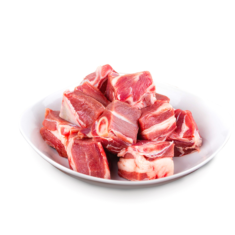 伊为乐宁夏盐池滩羊肉带骨羊肉块500g品质生鲜精选羊肉块红烧烹饪好