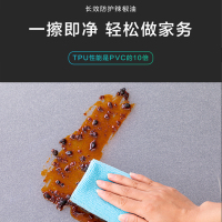 美帮汇透明tpu桌垫老爸评测防水防油免洗软玻璃餐桌家用茶几桌布