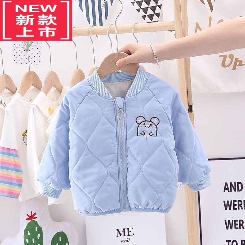 可莉允宝宝棉衣秋冬装外套洋气儿童棉服内胆夹棉男女小童潮婴儿棉袄加厚图片