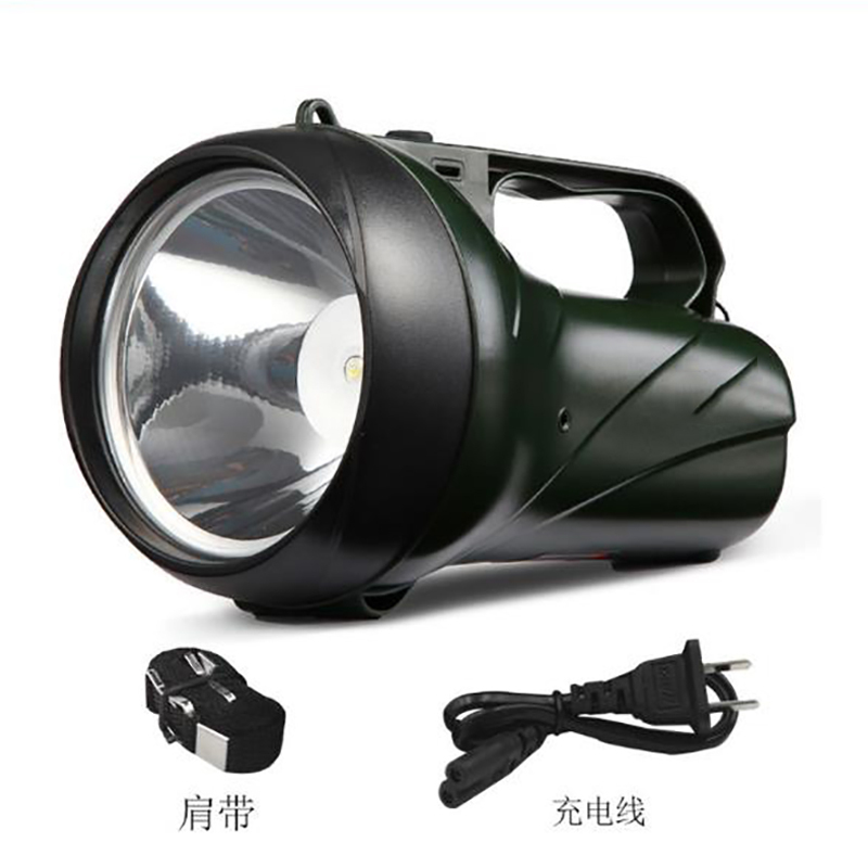 雅格强光手电筒 手提灯