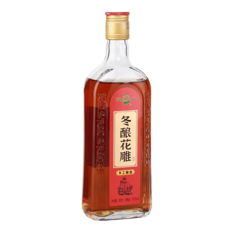 八瓶带礼盒 径山手工酿造冬酿花雕干型清爽黄酒图片