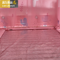 子母床蚊帐遮光床帘子支架一体式上下铺双层床拉链方帐蒙古包家用 三维工匠