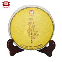 大益茶 小龙柱(301批次)宫廷普洱茶熟茶2013年云南七子饼茶357g