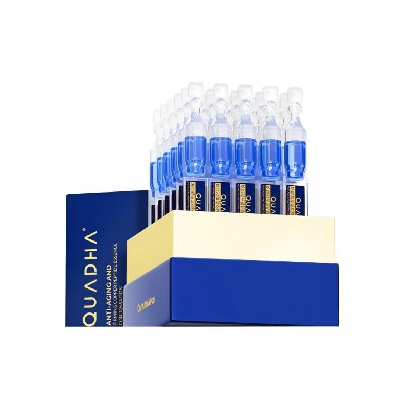 夸迪焕颜凝萃蓝铜胜肽次抛精华液【1.25ml/支，30.00支/盒FSC】