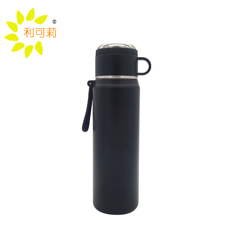 利可莉旅行水壶 不锈钢保温杯户外水杯 550ml/个高清大图