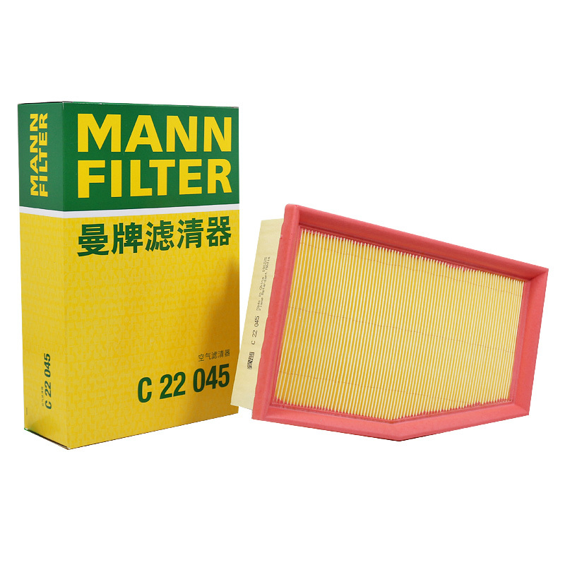 曼牌(MANN)空气滤C22045适配12-15款菲翔 1.4T/14款致悦 1.4T