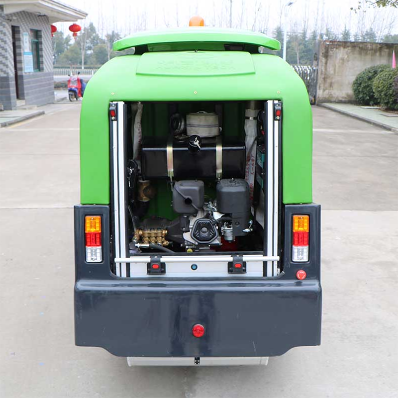 翱毓(aoyu)电动三轮高压冲洗车CX3004电动三轮洒水冲洗车