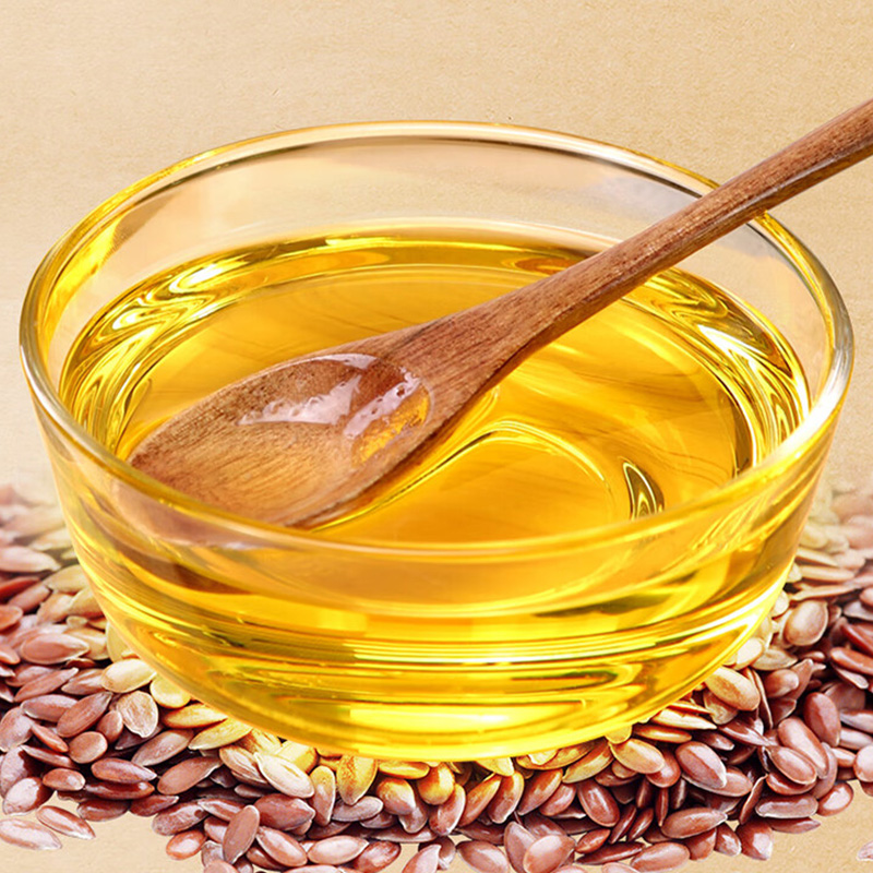 亚麻公社亚麻籽油物理压榨自然沉降油体清透坚果醇香5L高清大图