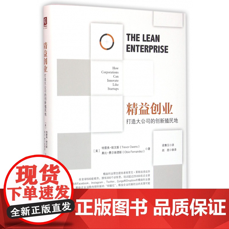 精益创业(打造大公司的创新殖民地)高清大图