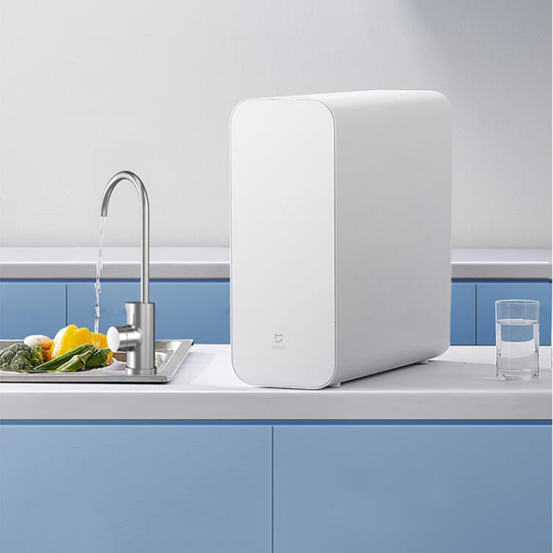 小米米家净水器1000g家用净水器全时无陈水低噪省水5年ro反渗透厨下直