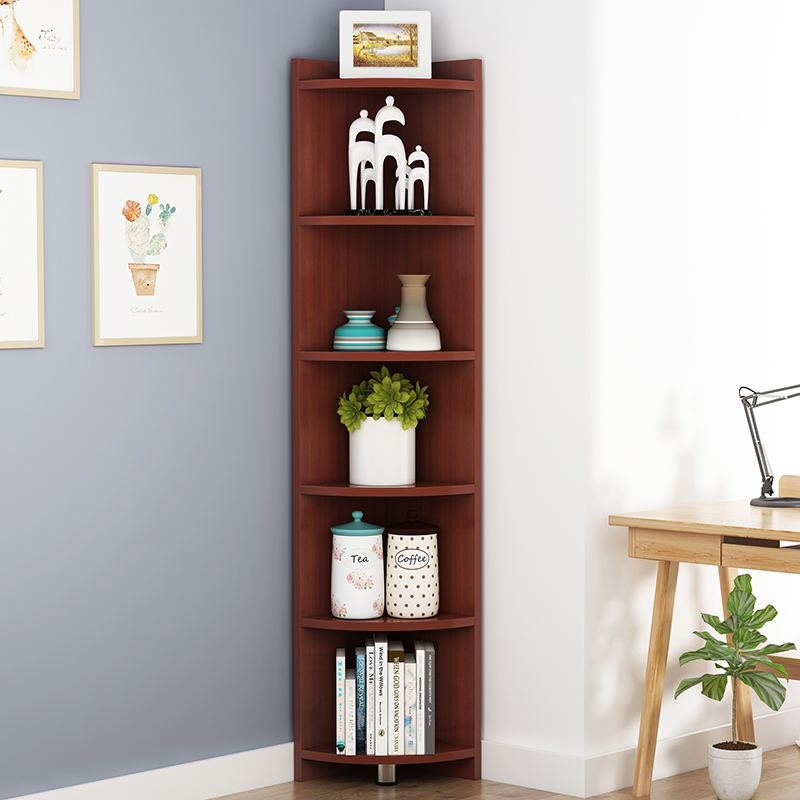 闪电客角柜转角柜置物架墙角柜简约现代三角储物柜收纳柜子角落边拐角