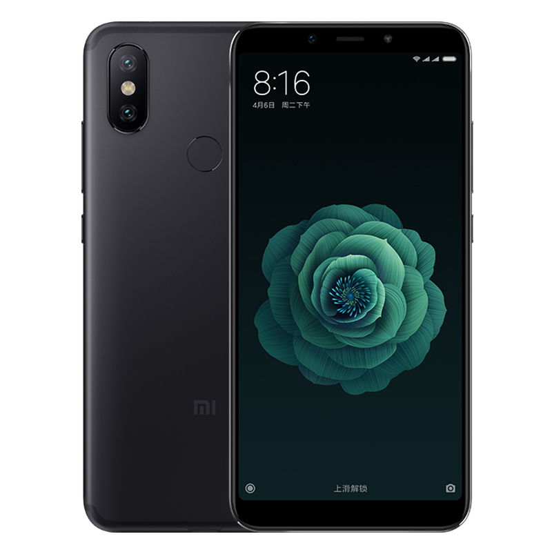 Xiaomi/小米 小米6X 6GB+128GB 曜石黑 移动联通电信4G全网通手机