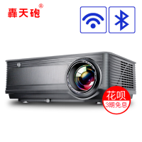 轟天砲(PonerSaund)M5wifi 投影仪家用4K全高清1080p办公商用智能投影机新款3D手机家庭影院无屏电视