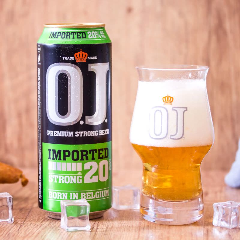 OJ20度烈性啤酒荷兰原装进口高度啤酒500ml*6罐强劲整箱啤酒O.J.【价格图片品牌报价】-苏宁易购