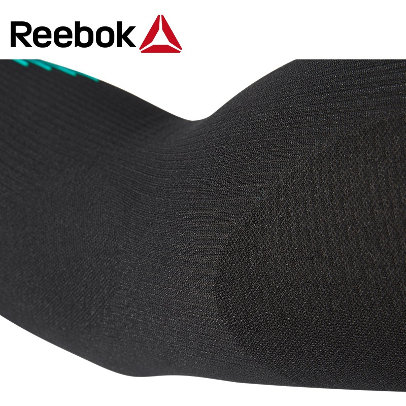 Reebok锐步运动袖套跑步压缩护臂男女护肘一对装