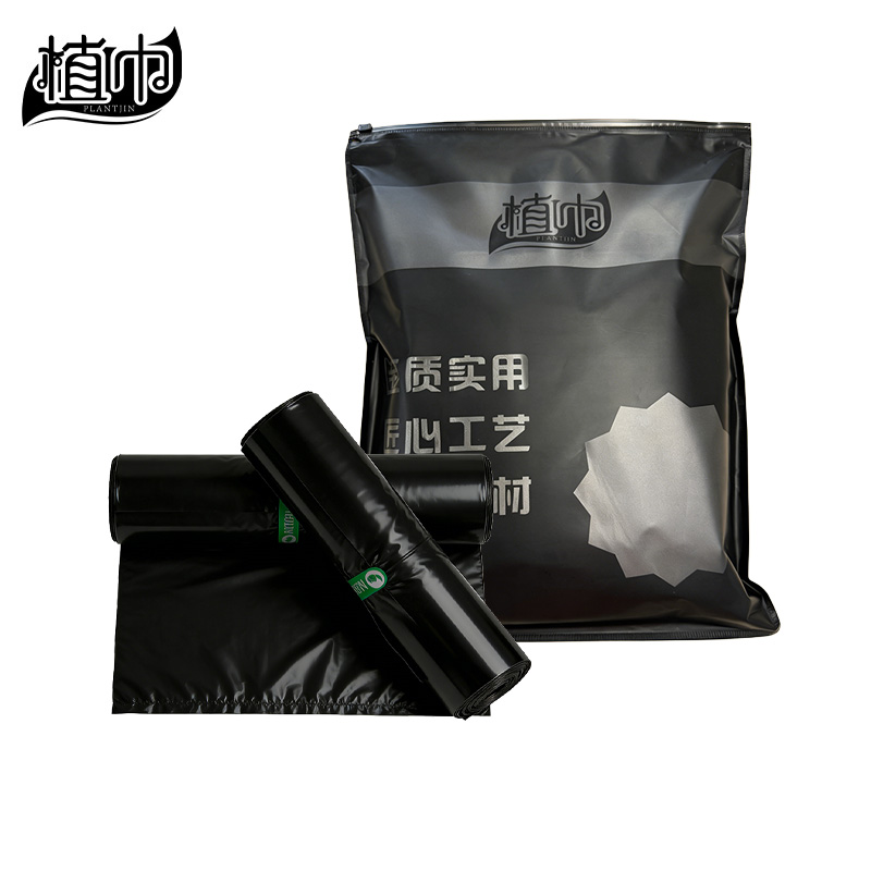 植巾 L200 45*55cm 加厚垃圾袋 150个/包 垃圾袋 (单位:包) 黑色高清大图