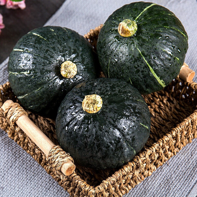 贝贝南瓜5斤礼盒装板栗味小南瓜日本种源板栗南瓜