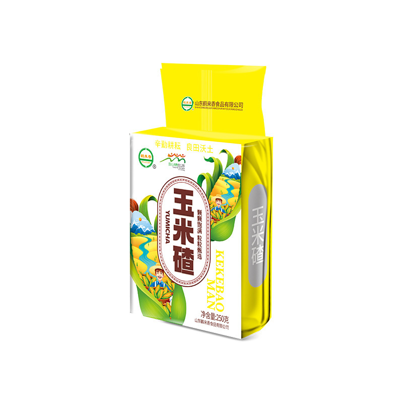 鹤来香 玉米渣玉米碴子250克新货粗粮半斤玉米糁玉米碎五谷杂粮 玉米碴250g*2