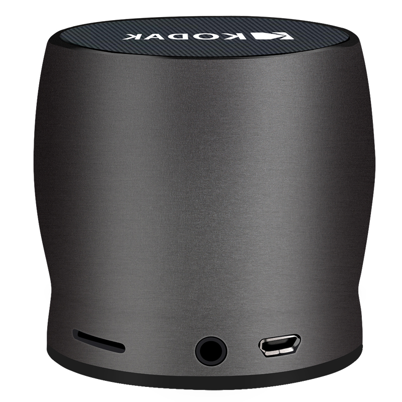 KODAK/柯达Y500 (深灰色)迷你便携金属小音箱 重低音炮无线蓝牙小音响