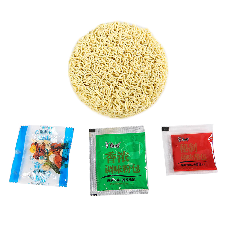 康师傅 方便面 经典鲜虾鱼板袋面98g*24 泡面整箱速食 方便食品高清大图