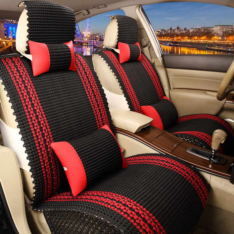 夏季冰丝汽车坐垫全新现代ix35ix25朗动途胜领动名图索纳塔九瑞纳