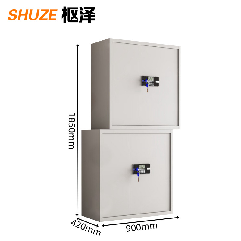 枢泽 保密柜 分双节900*420*1850mm 台