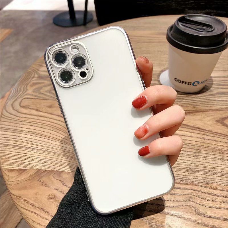 苹果11手机壳磨砂透明iphonex8plus新款电镀xsmax软壳超薄xr6sp磨砂银