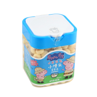 小猪佩奇PeppaPig小馒头蛋黄味120g 罐装