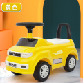 五菱小车儿童可坐扭扭车宝宝滑行车1-3岁玩具妞妞溜溜车初学者 黄色+音乐+灯光