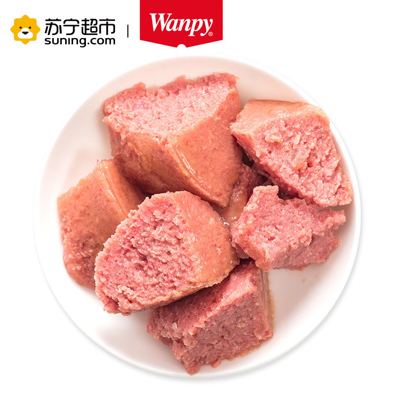 Wanpy顽皮狗罐头375g鸡肉肉泥狗罐头拌饭狗湿粮挑嘴粮