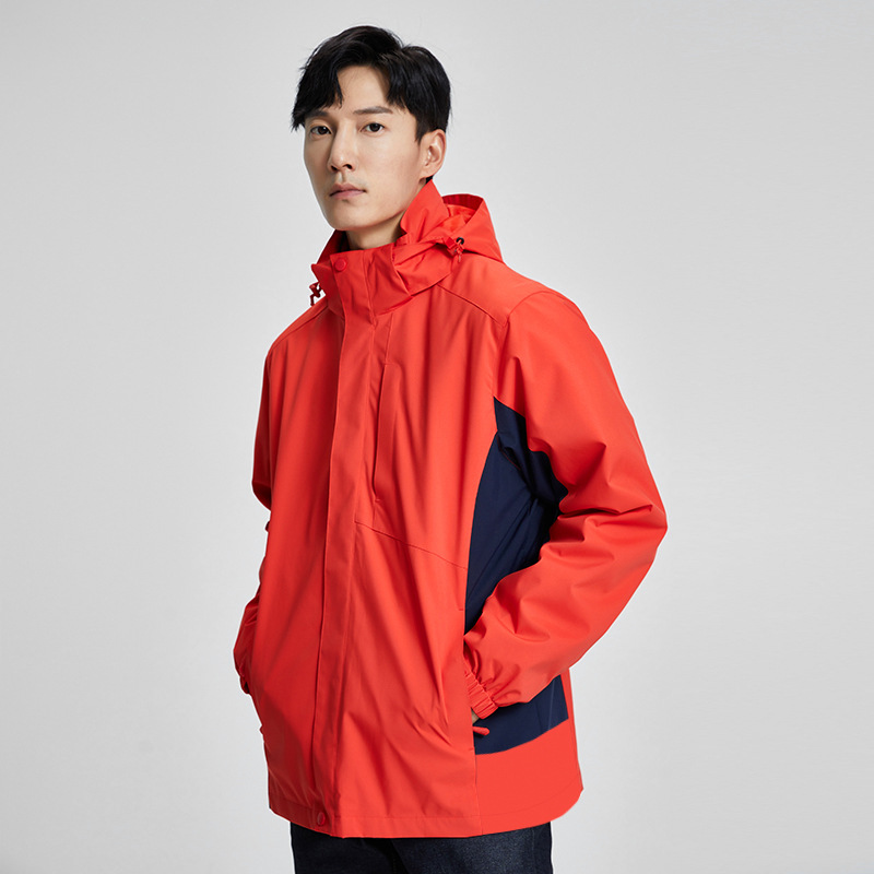 健卡侬 登山服 J192 橙红 3XL