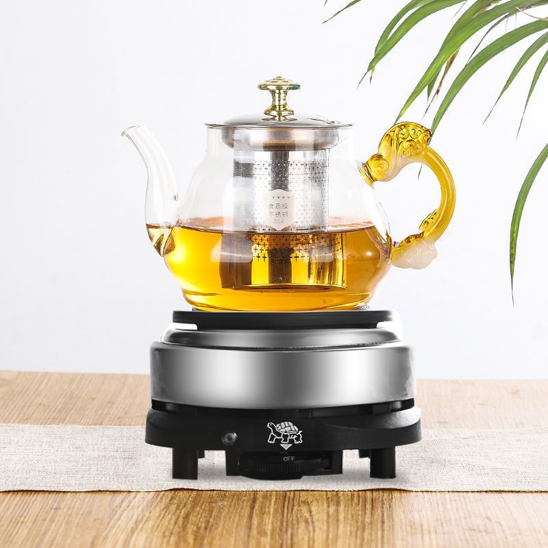 煮茶壶煮茶器家用熬茶小型电热炉加热养生玻璃茶壶电加热烧水壶|单壶