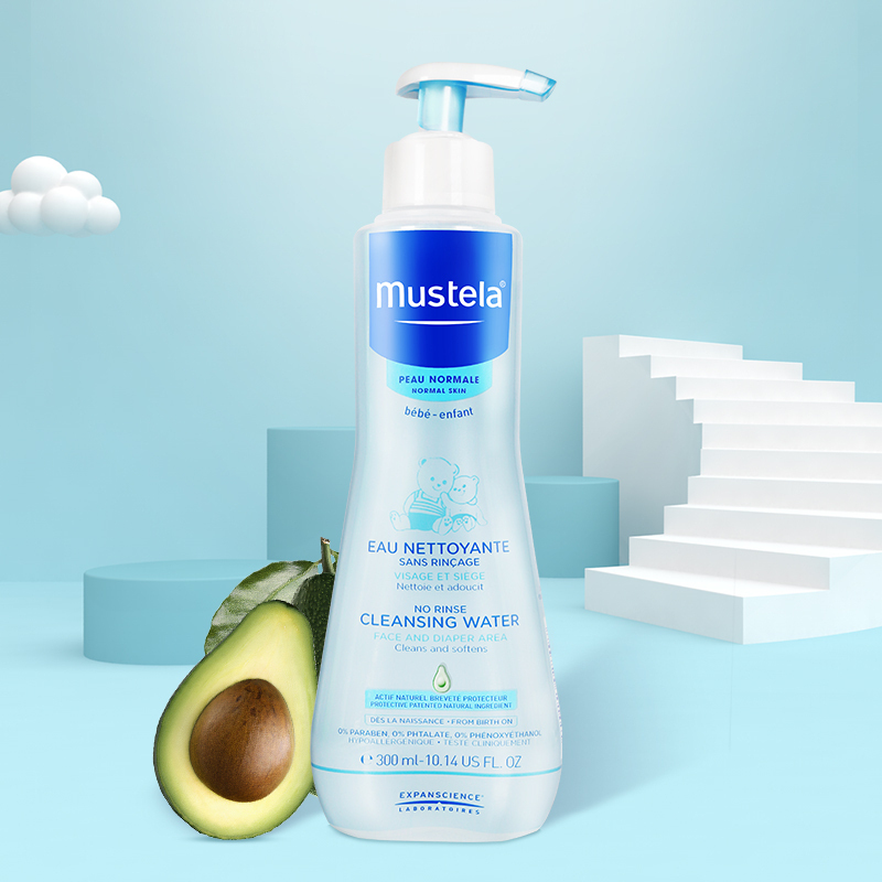 Mustela妙思乐婴幼儿宝宝免洗洗手液300ml
