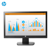 惠普(HP)ProDesk480 G4台式主机19.5英寸显示器(I3-7100 4G 1T 集成Win10黑色)