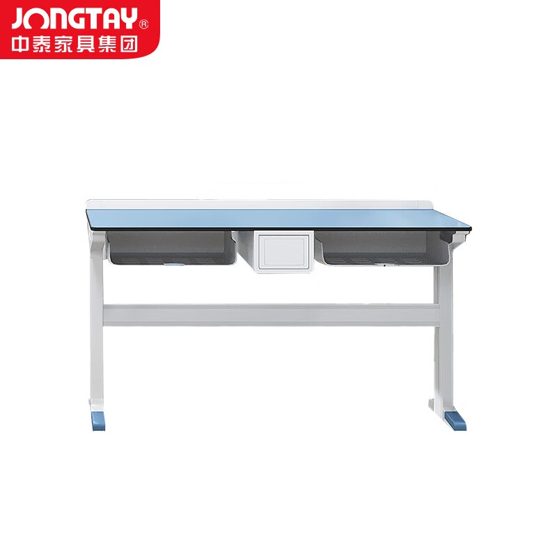 中泰 中学物理化学生物铝塑实验桌学校实验室实验台科学操作台 ZT202404031010