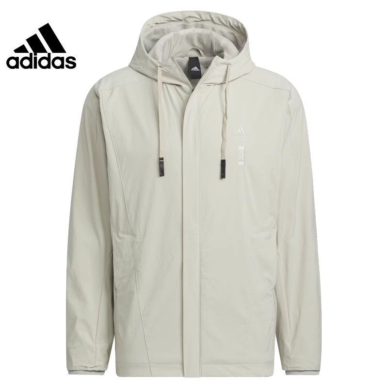 adidas/阿迪达斯连帽外套运动休闲加绒保暖男装夹克IX4289 C