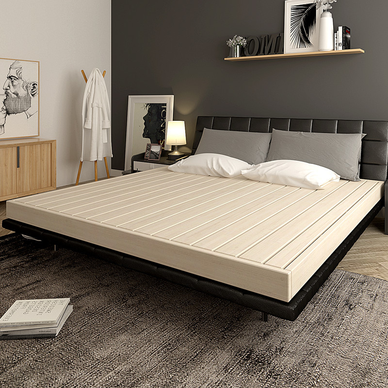 定做硬板床垫木板护腰床架闪电客1.5双人1.8米硬榻榻米排骨架地台床