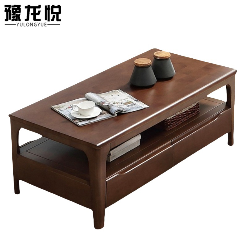 豫龙悦木质茶几高清大图