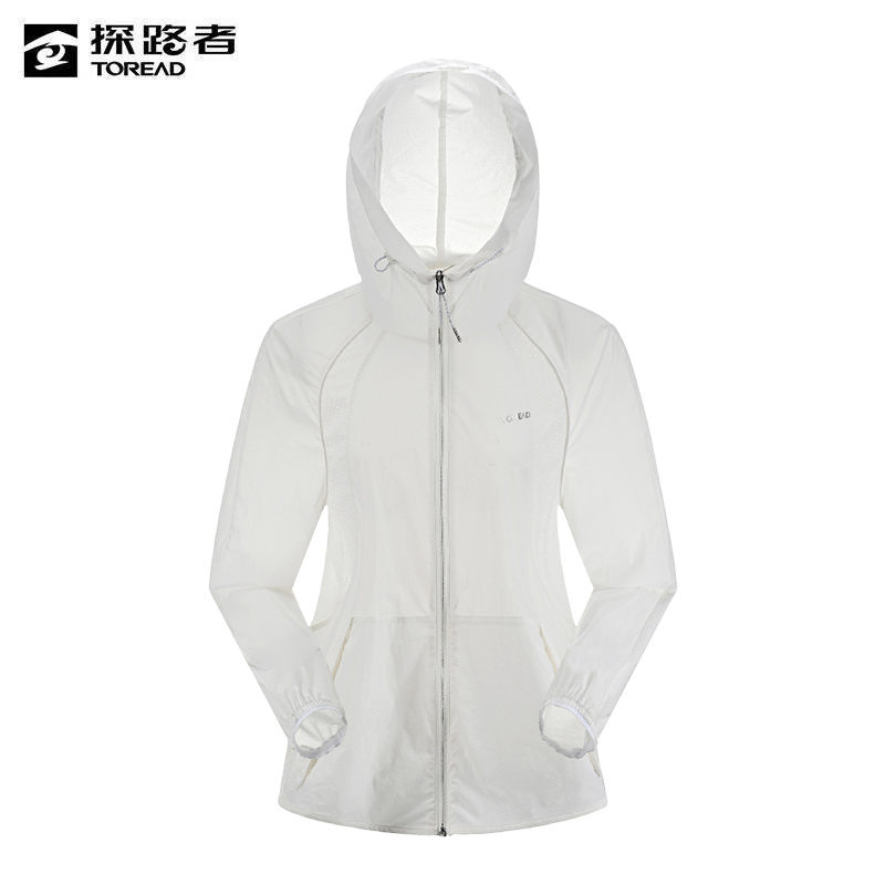 探路者 女式连帽皮肤衣 TAZZAM82270/件高清大图