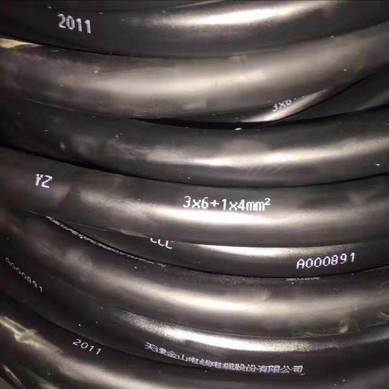 金山 国标橡套电缆 YZ2*4平方 100米