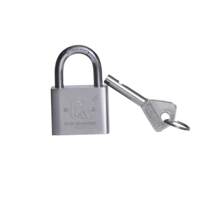 金岳 BXG23-6.3 不锈钢锁芯 32*40*20mm 方形挂锁（计价单位：个）银色